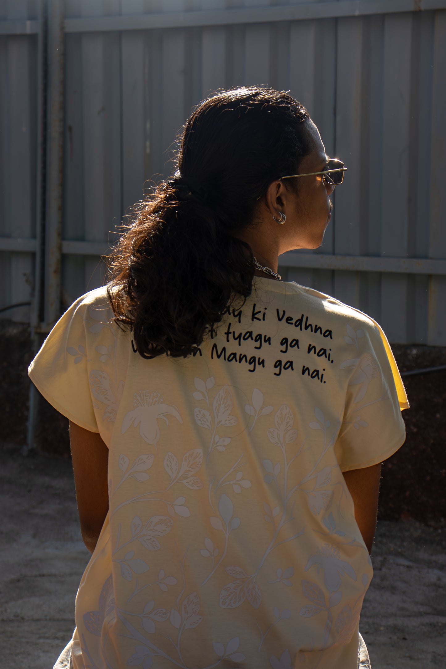 Summer Vest 2025 - बेलपत्र print.