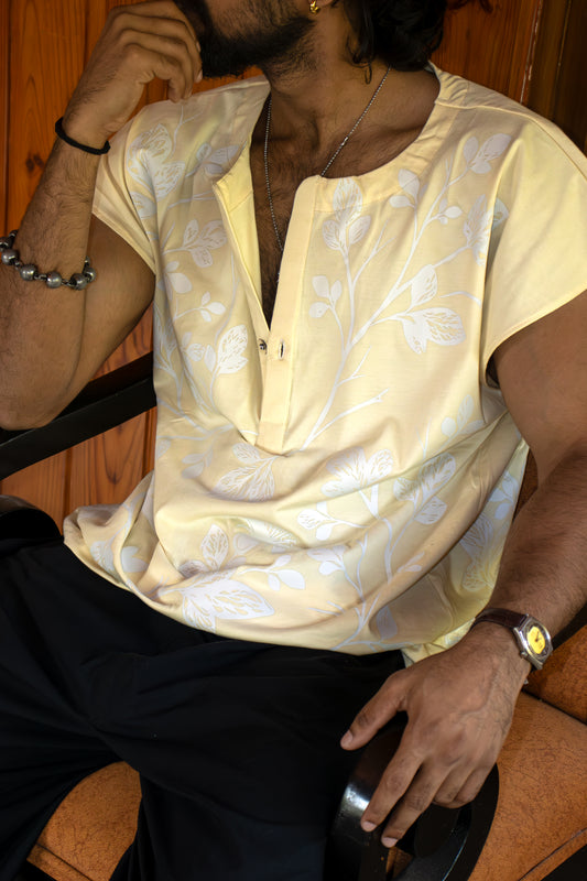 Summer Vest 2025 - बेलपत्र print.